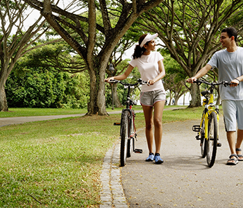 couple vélo